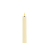 DELUXE Cream LED Candle 2,2x15 - (RF-0115)