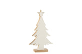 Kerstboom Mango Hout Wit/White Wash Large