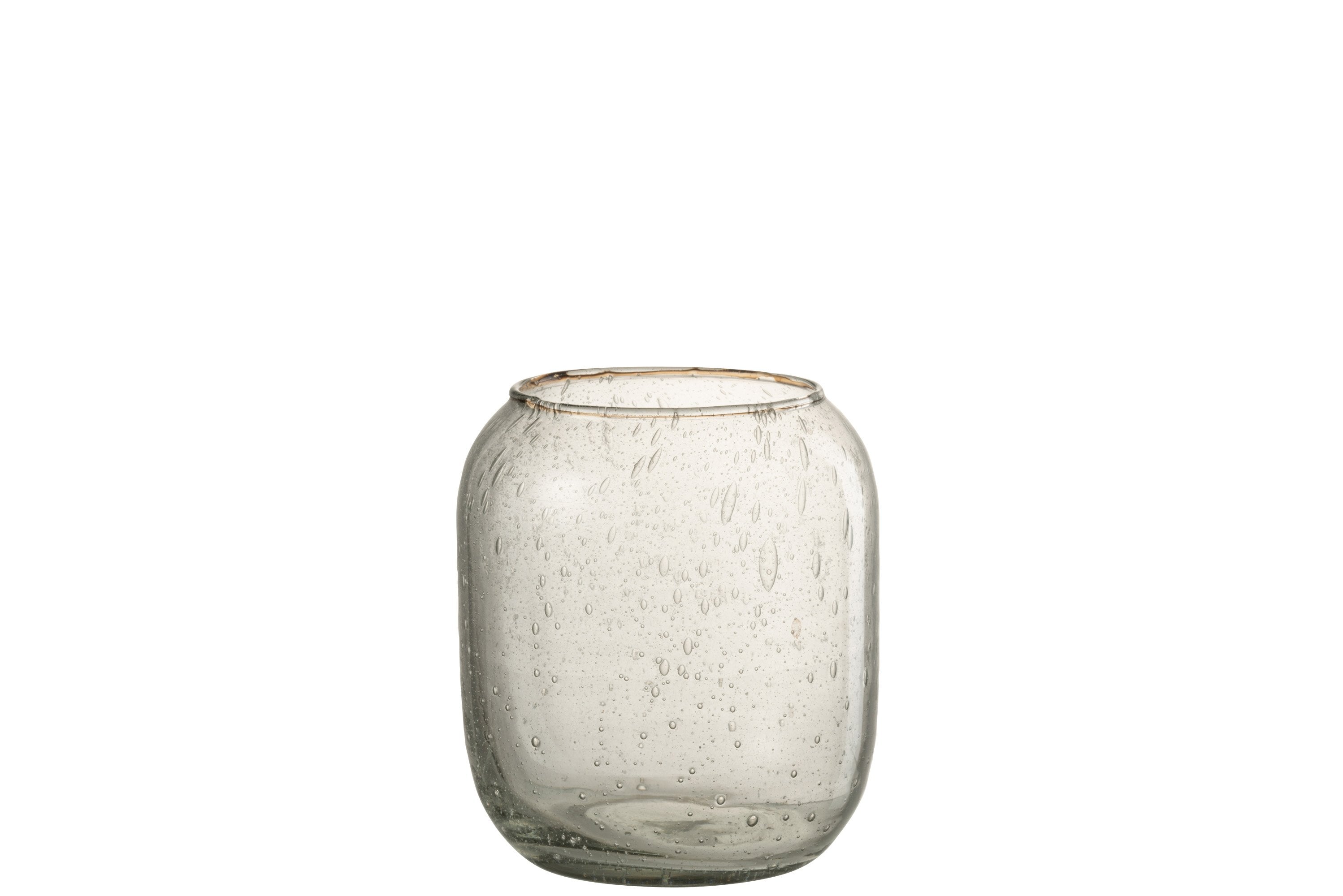 Vase mit Seifenblasen