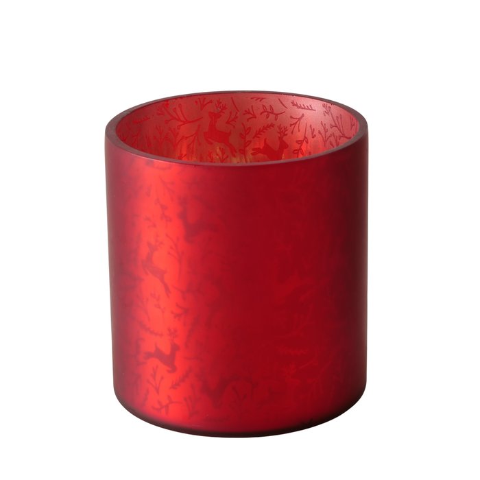 Windlicht rood - (BO-2060926)