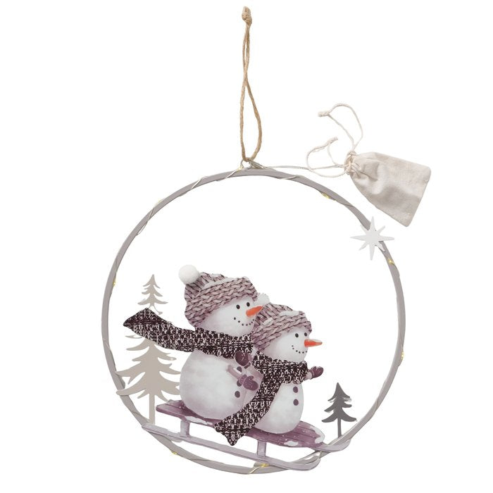 Hanger LED sneeuwman - (BO-2061632)