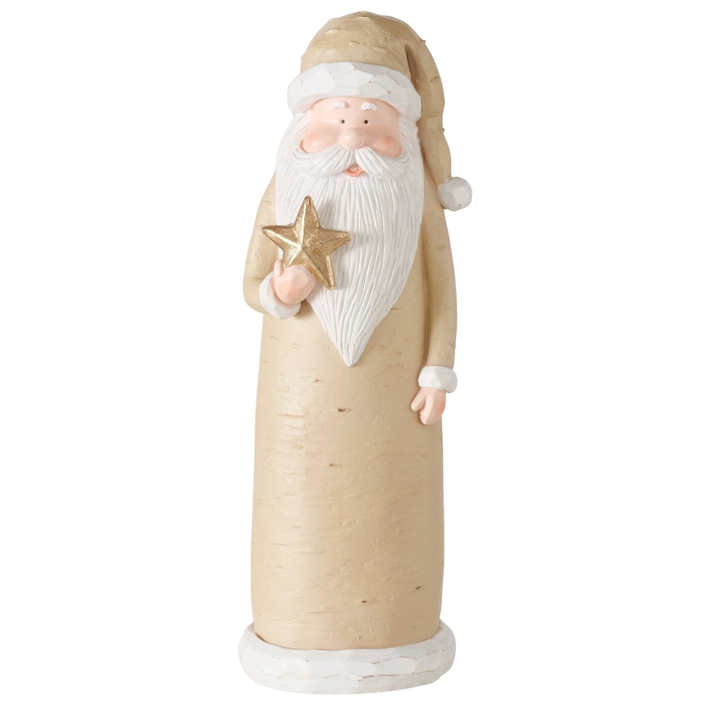 Kerstman beige 31cm - (BO-2083271)