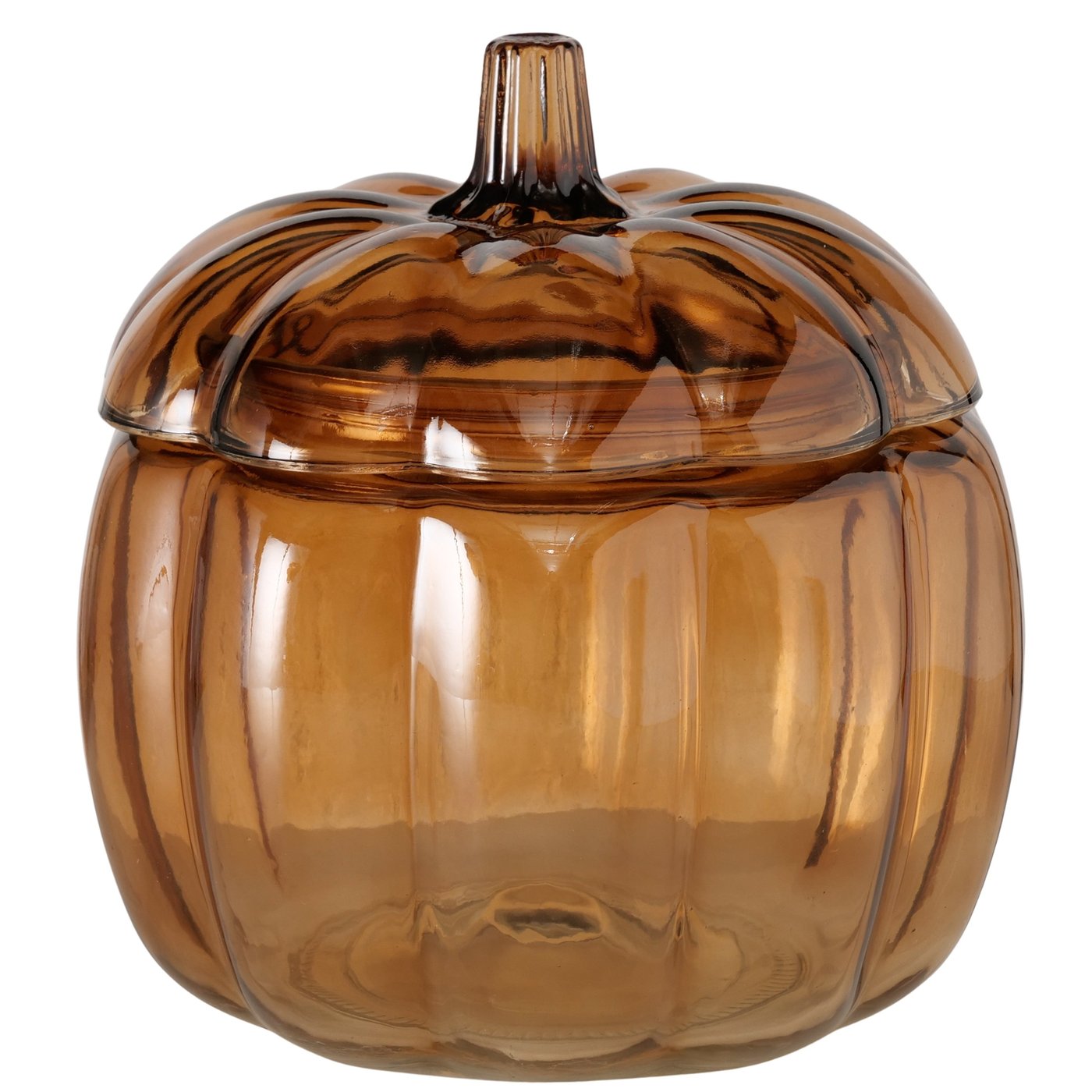 Glazen pot pompoen - (BO-2084537)