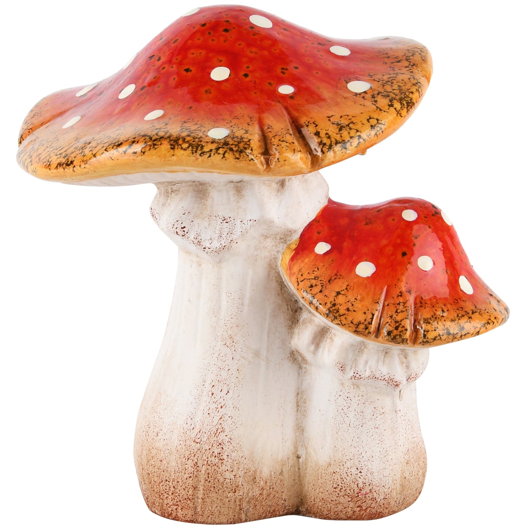 Paddenstoel Oranje 17Cm - (Dt-245739)