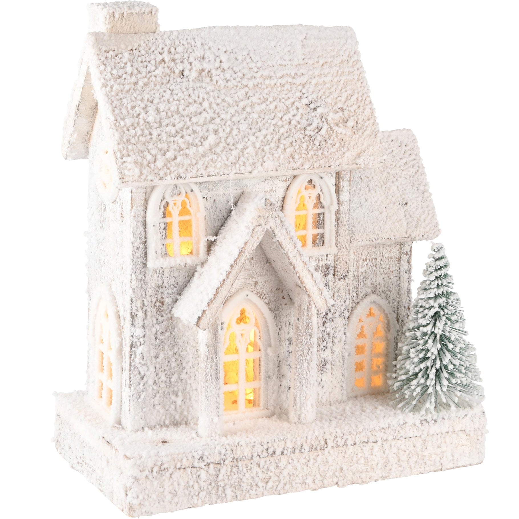 Deco Huis Wit Led - (Dt-245850)
