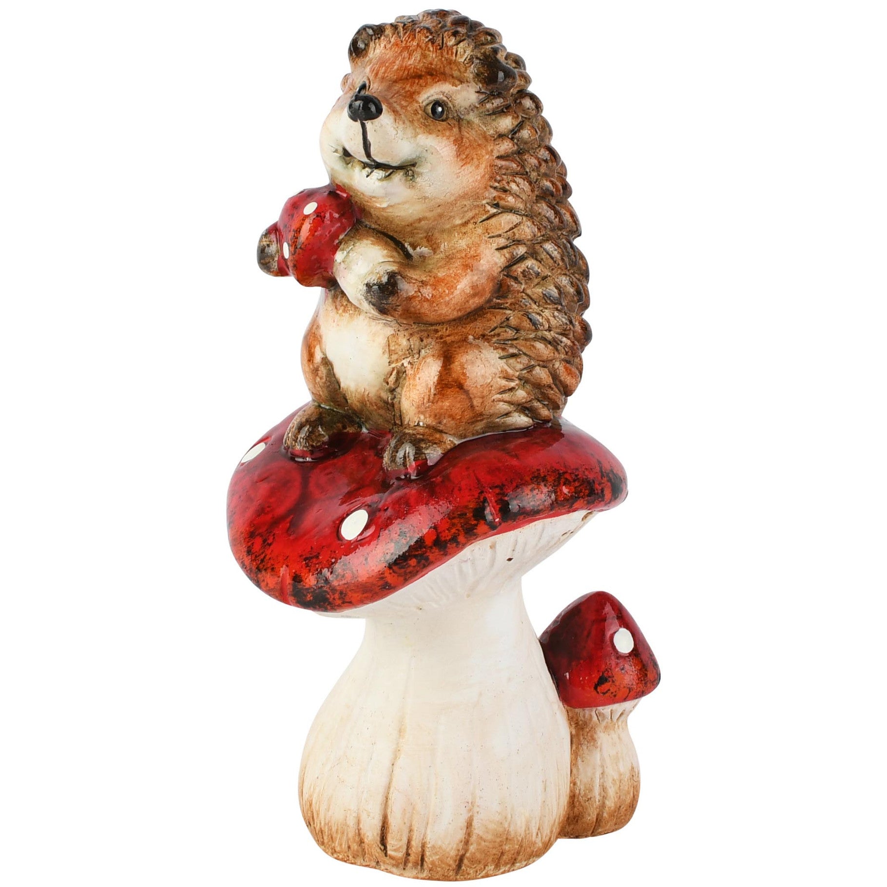 Egel Op Paddenstoel - (Dt-265084)
