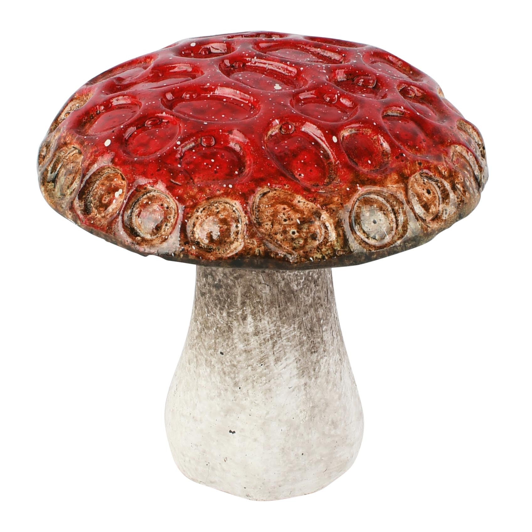 Paddenstoel Rood/Bruin - (Dt-265091)