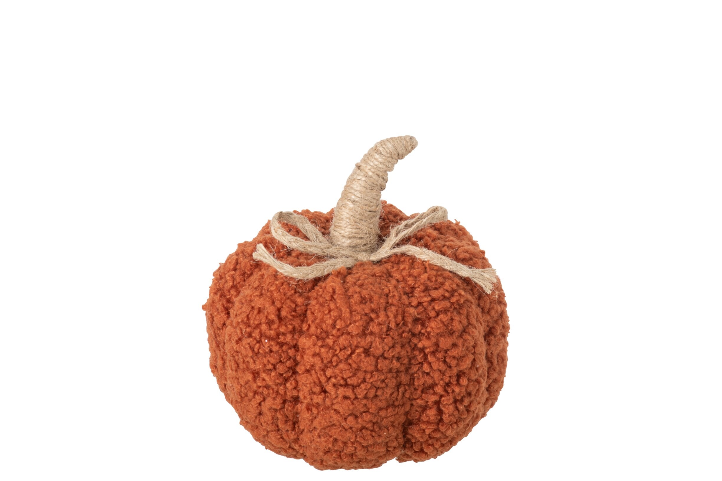 Pompoen Stof Roestbruin Small - (266581)