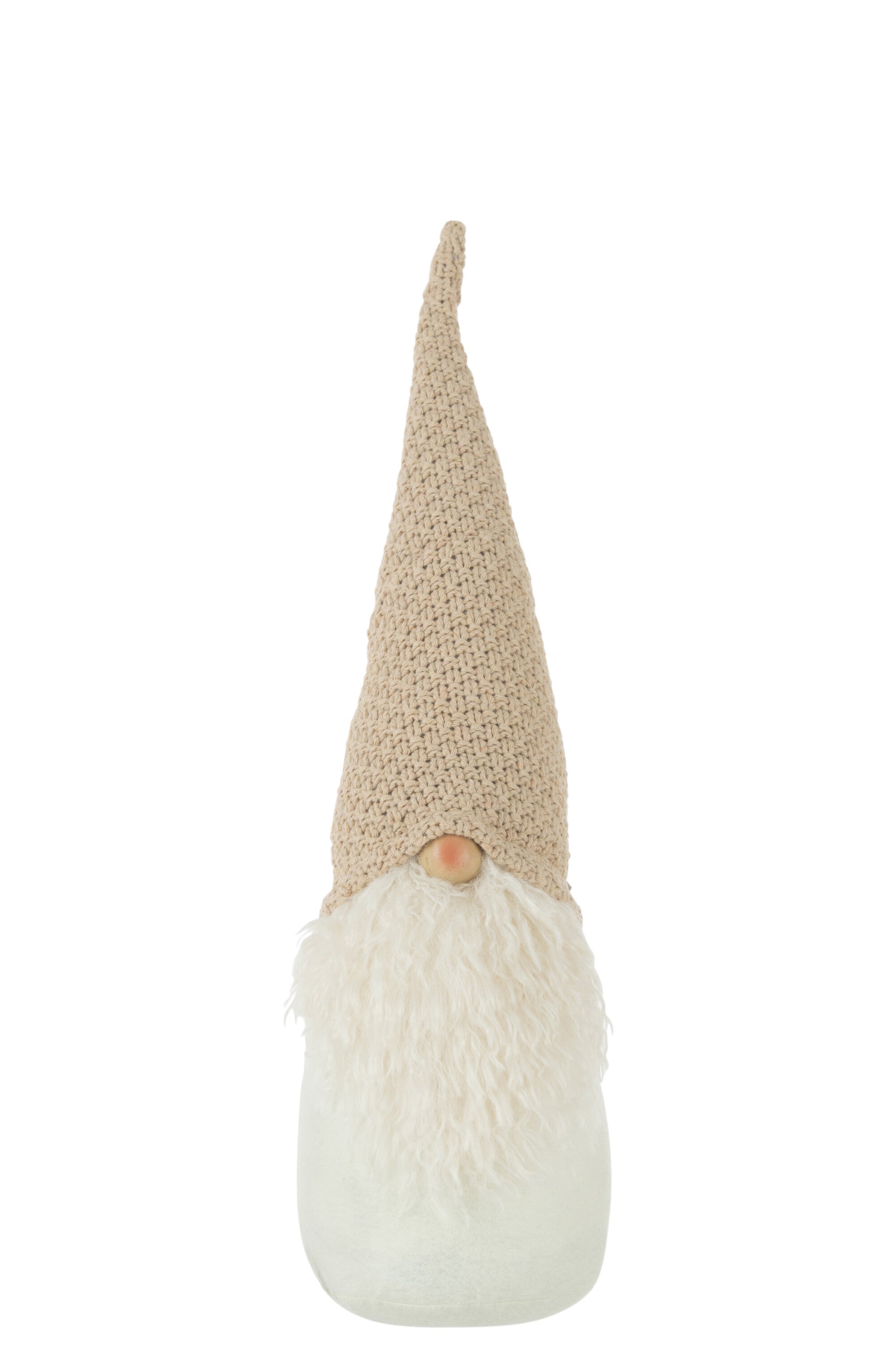 Kerstman Poly Beige Small - (26842)