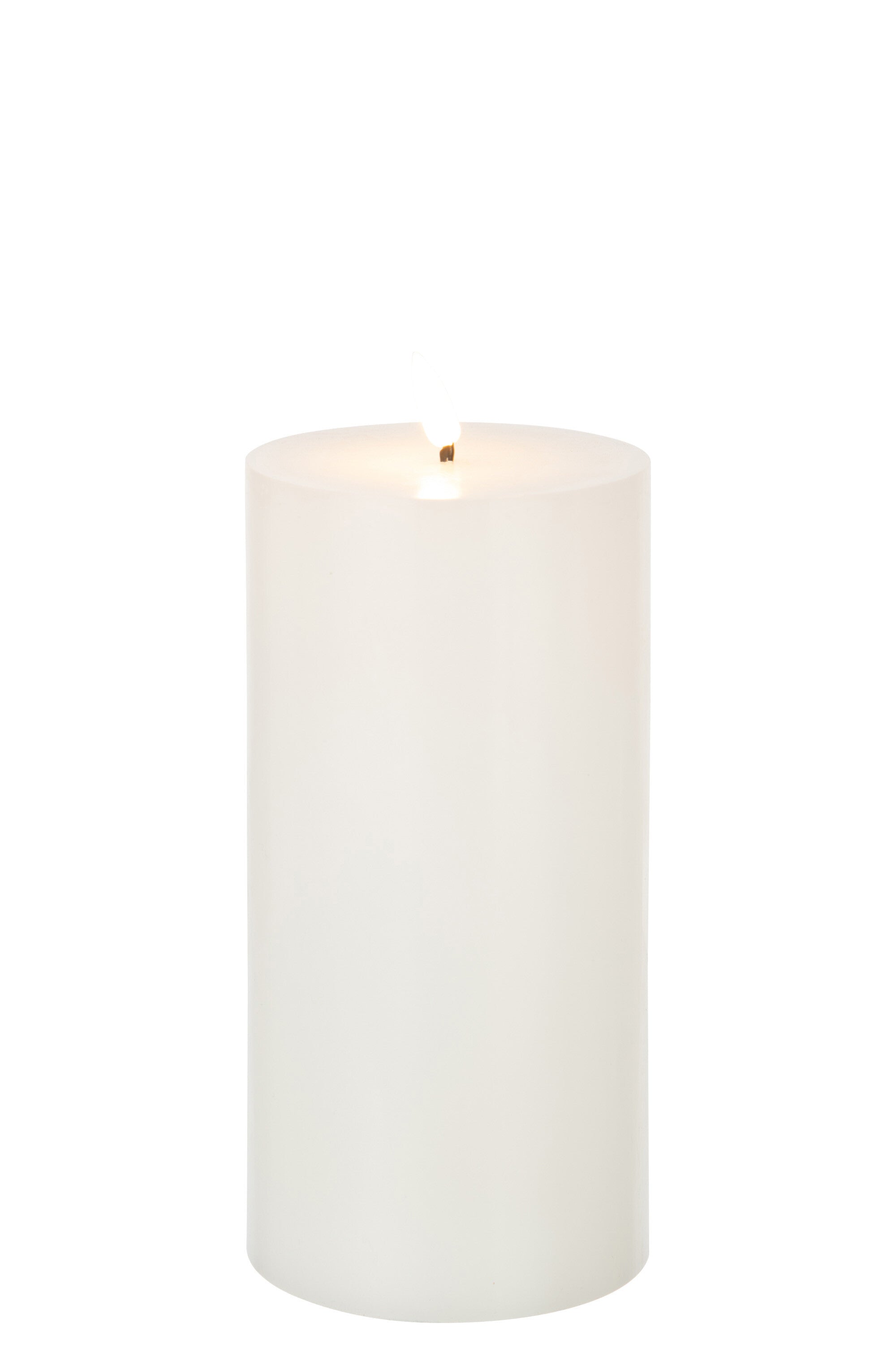 Kerze Led Weiß Groß - (26946)