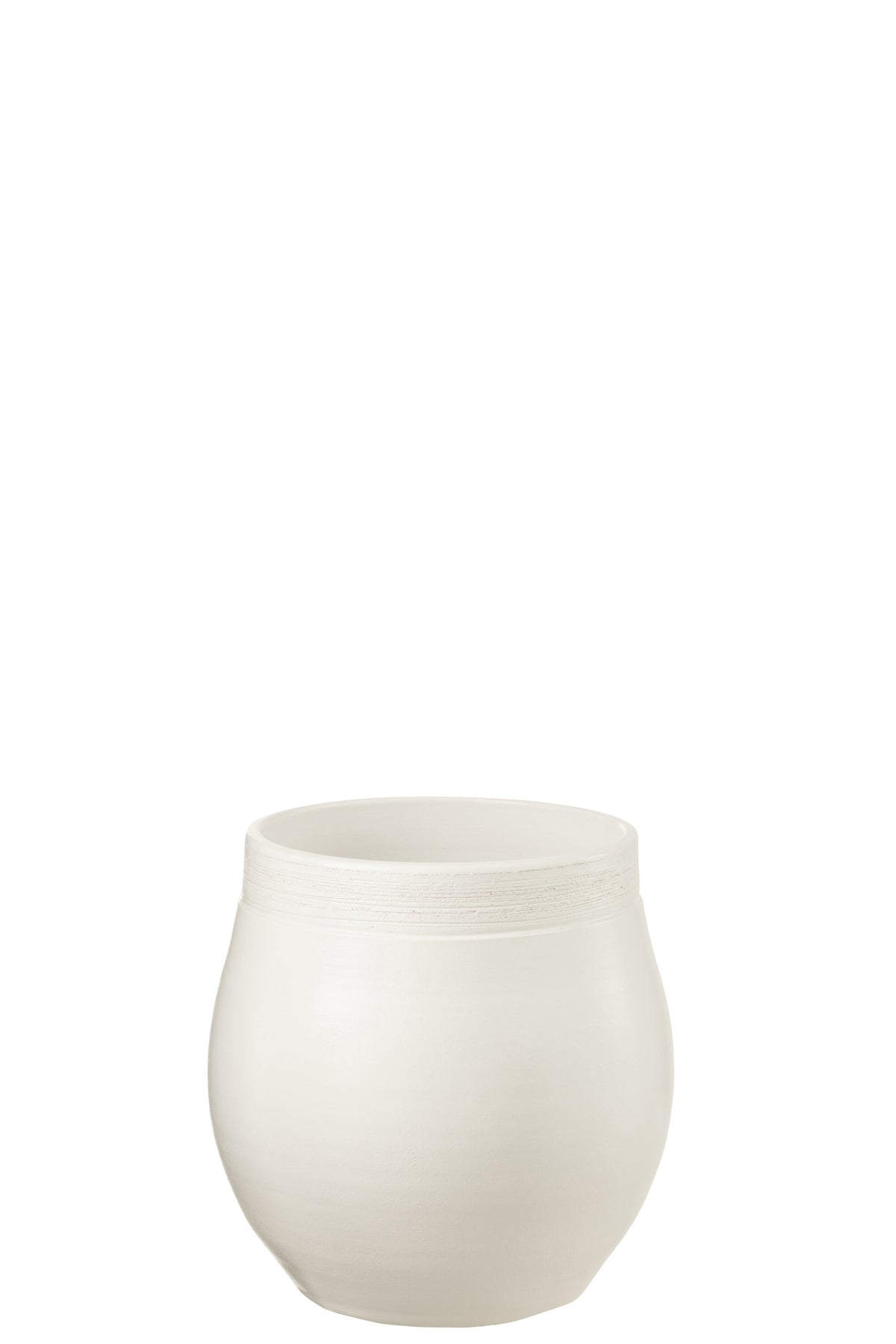 Pot de fleurs Gio Blanc M - (34054)