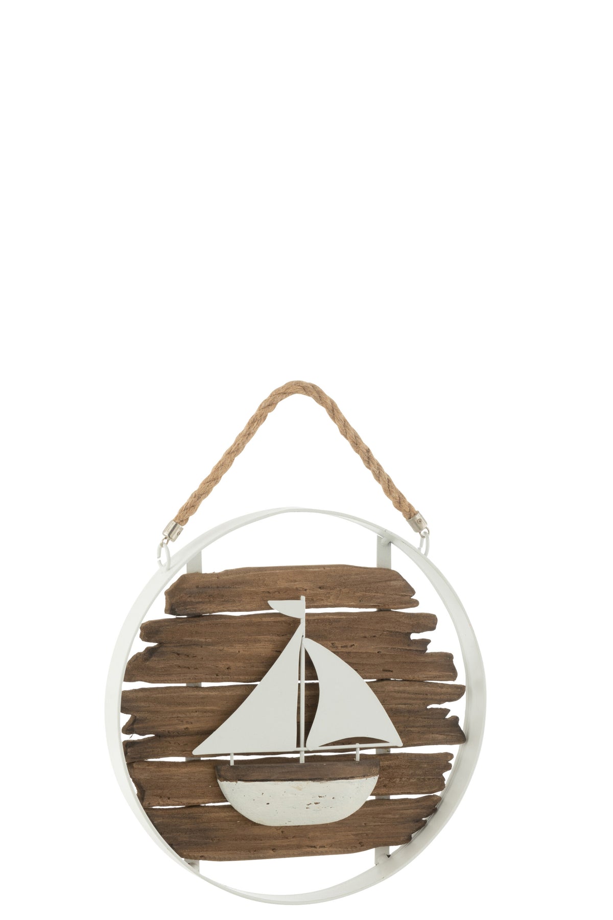 Wall Decoration Boat Round - (40342)
