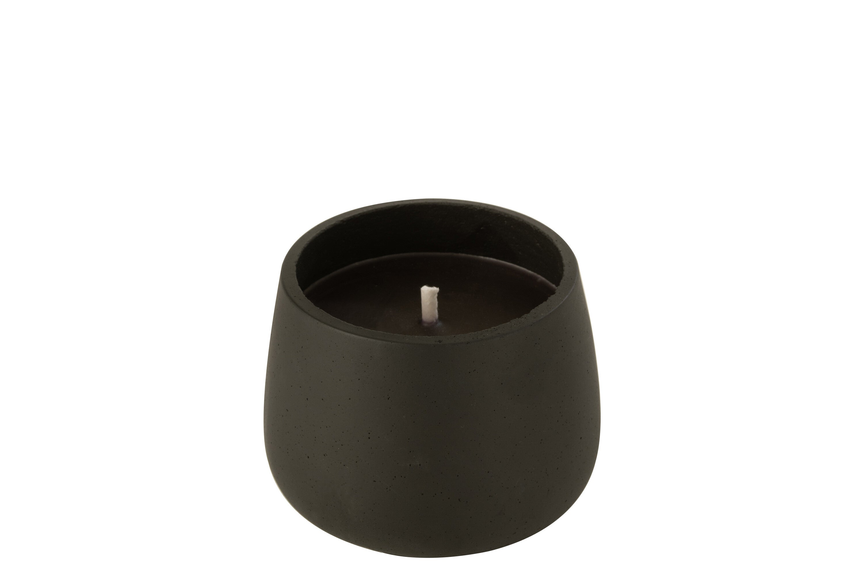 Outdoor Candle Cement Black Small -18U - (43343)