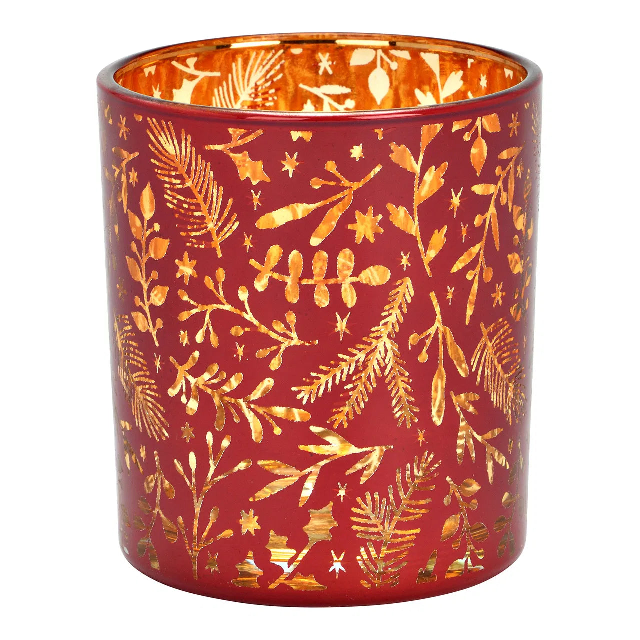 Theelicht rood S - (WU-43542)