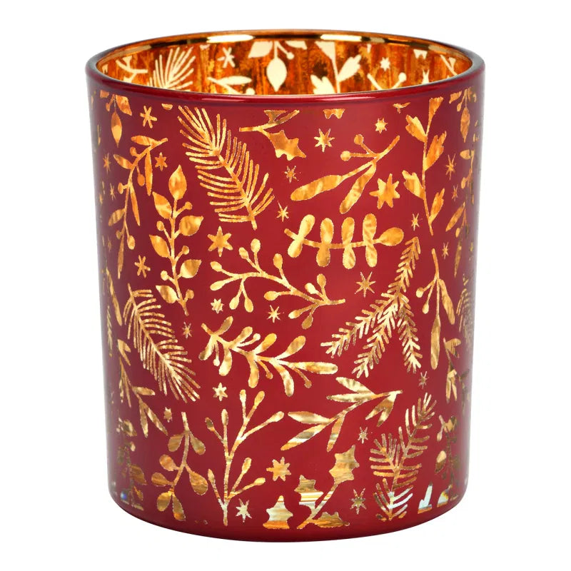 Theelicht rood L - (WU-43543)