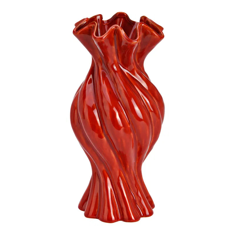 Rode vaas - (WU-44718)