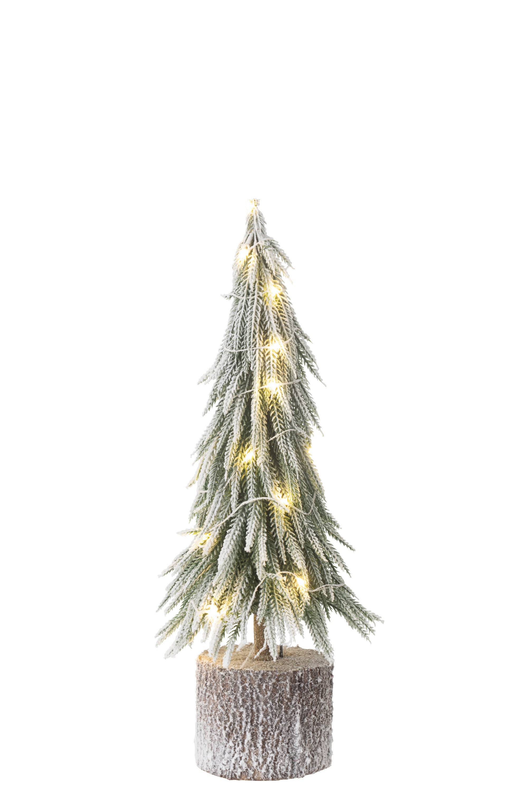 Kerstboom A+Led Kunstsneeuw Gr M (12X12X45Cm) - (48766)