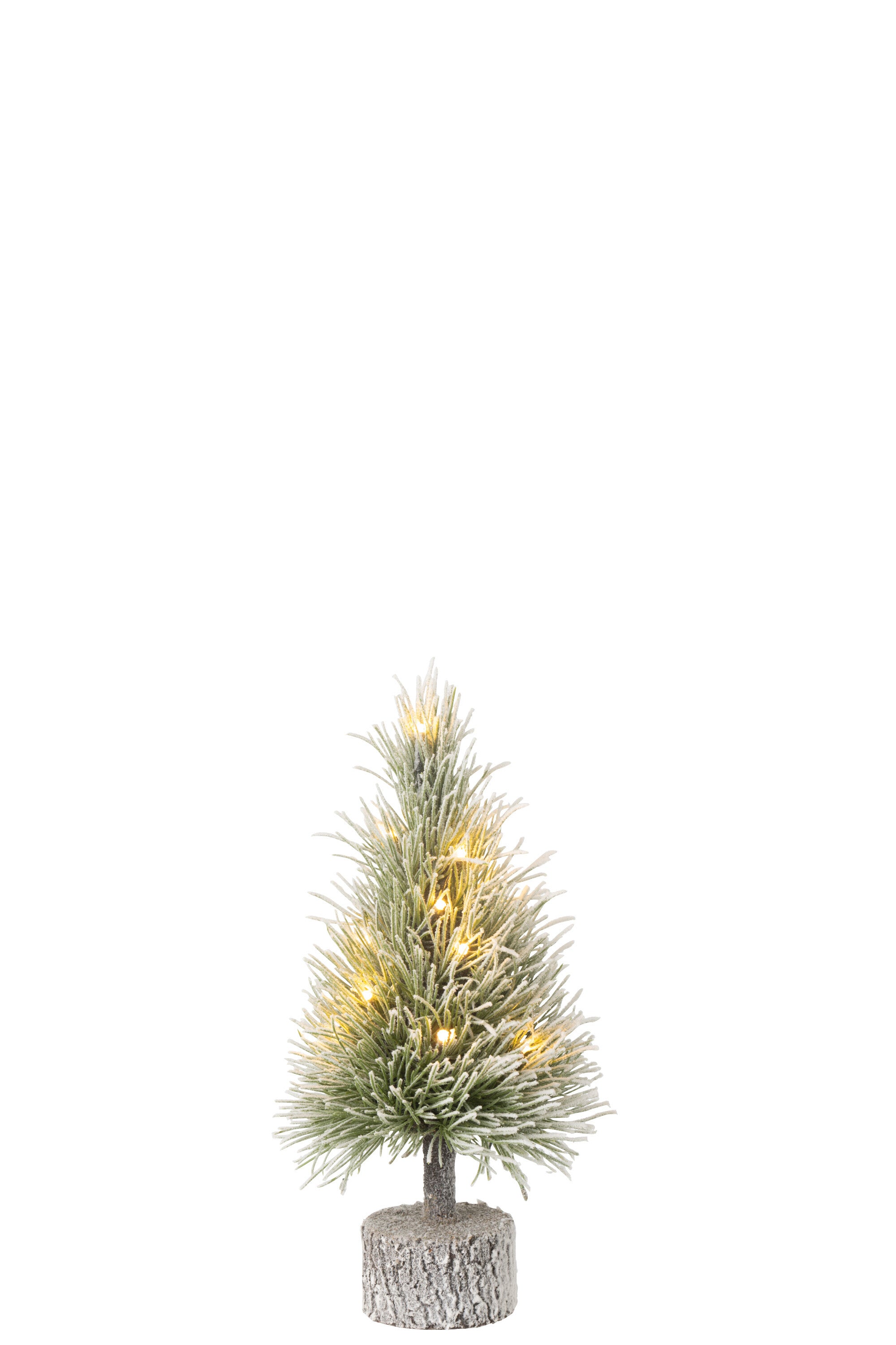 Kerstboom B+Led Kunstsneeuw Gr S (15X15X36Cm) - (48776)