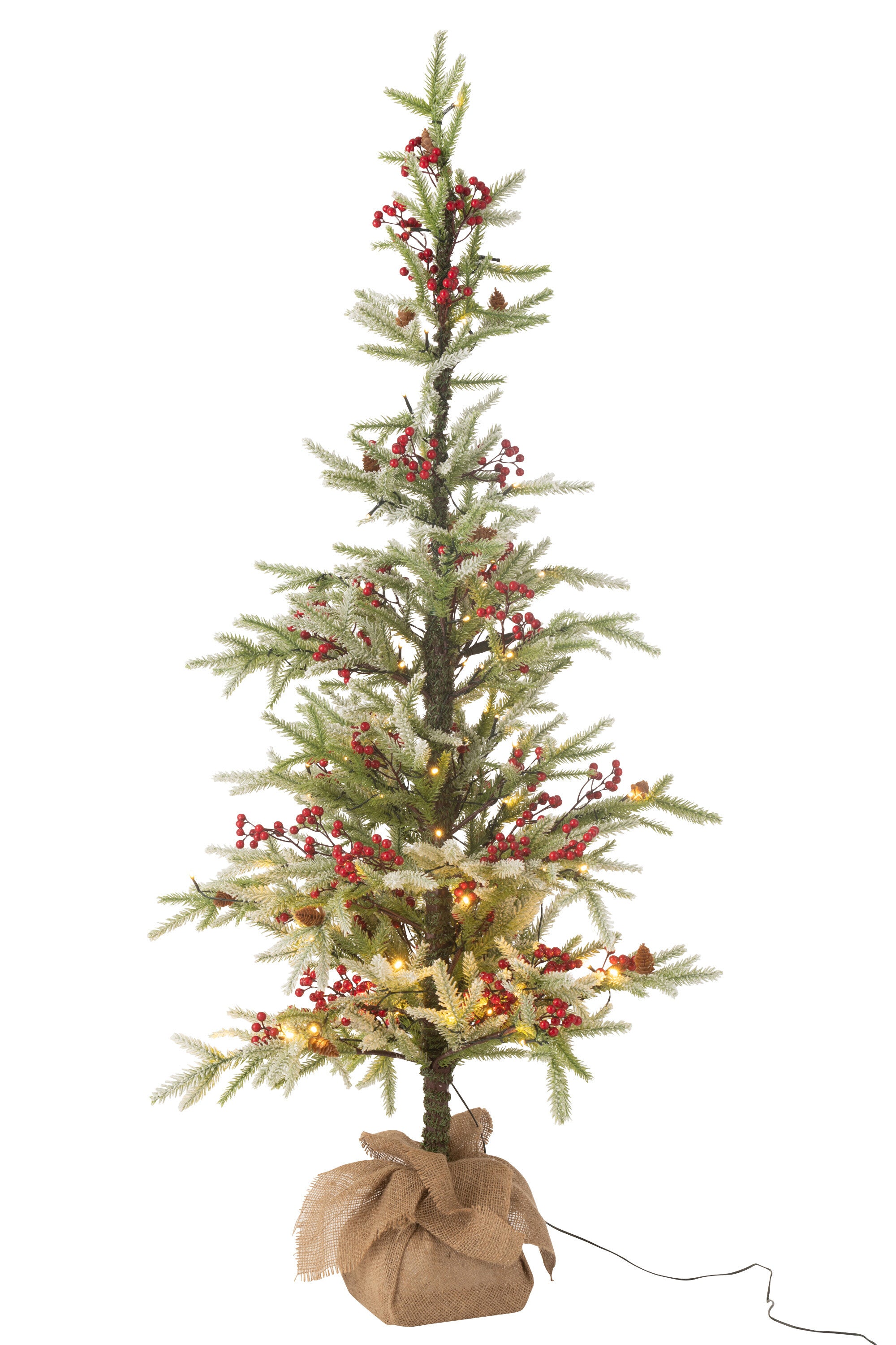 Kerstboom Jut Led G/R L (95X95X150Cm) - (48783)