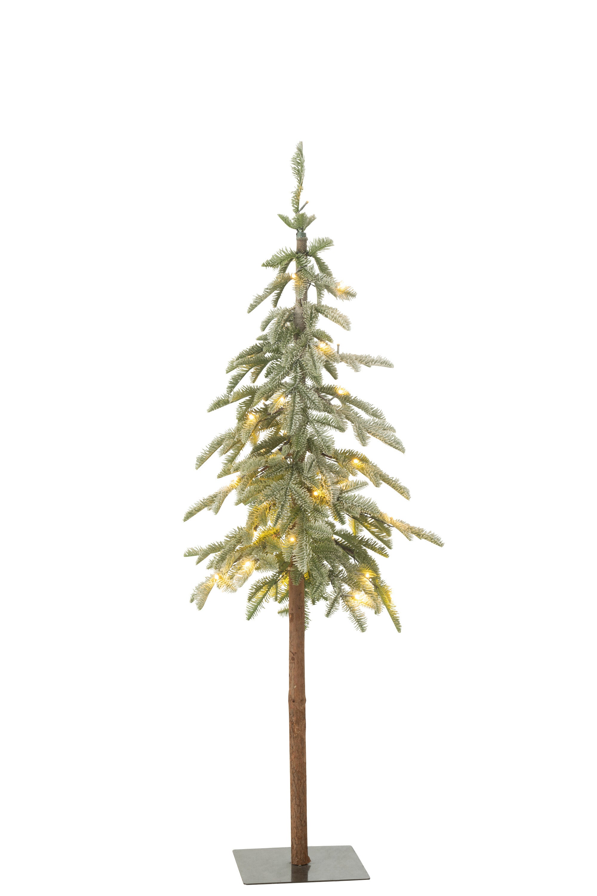 Kerstboom C+Led Kunstsneeuw Gr S (35X35X145Cm) - (48785)