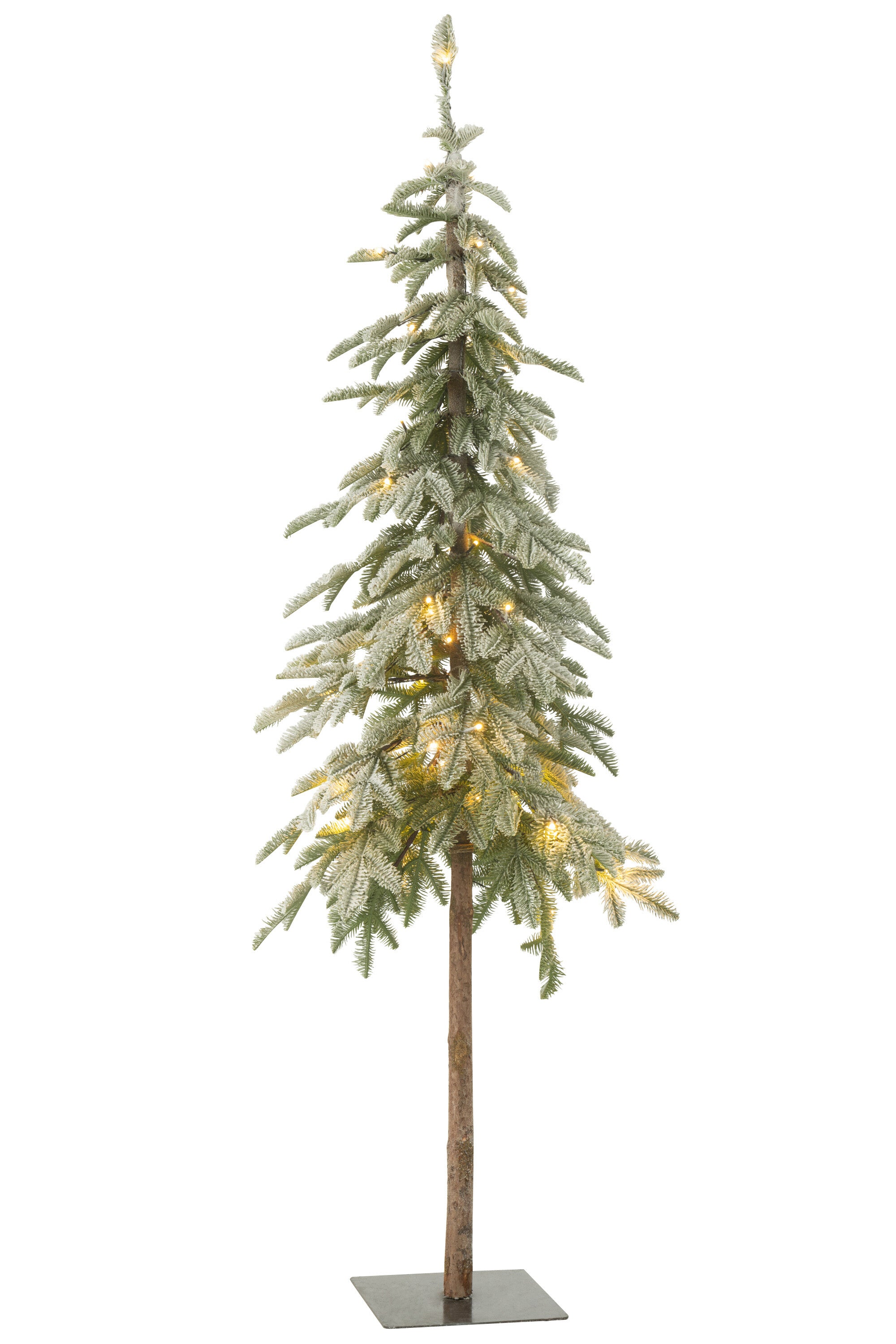 Kerstboom C+Led Kunstsneeuw Gr L (45X45X170Cm) - (48786)