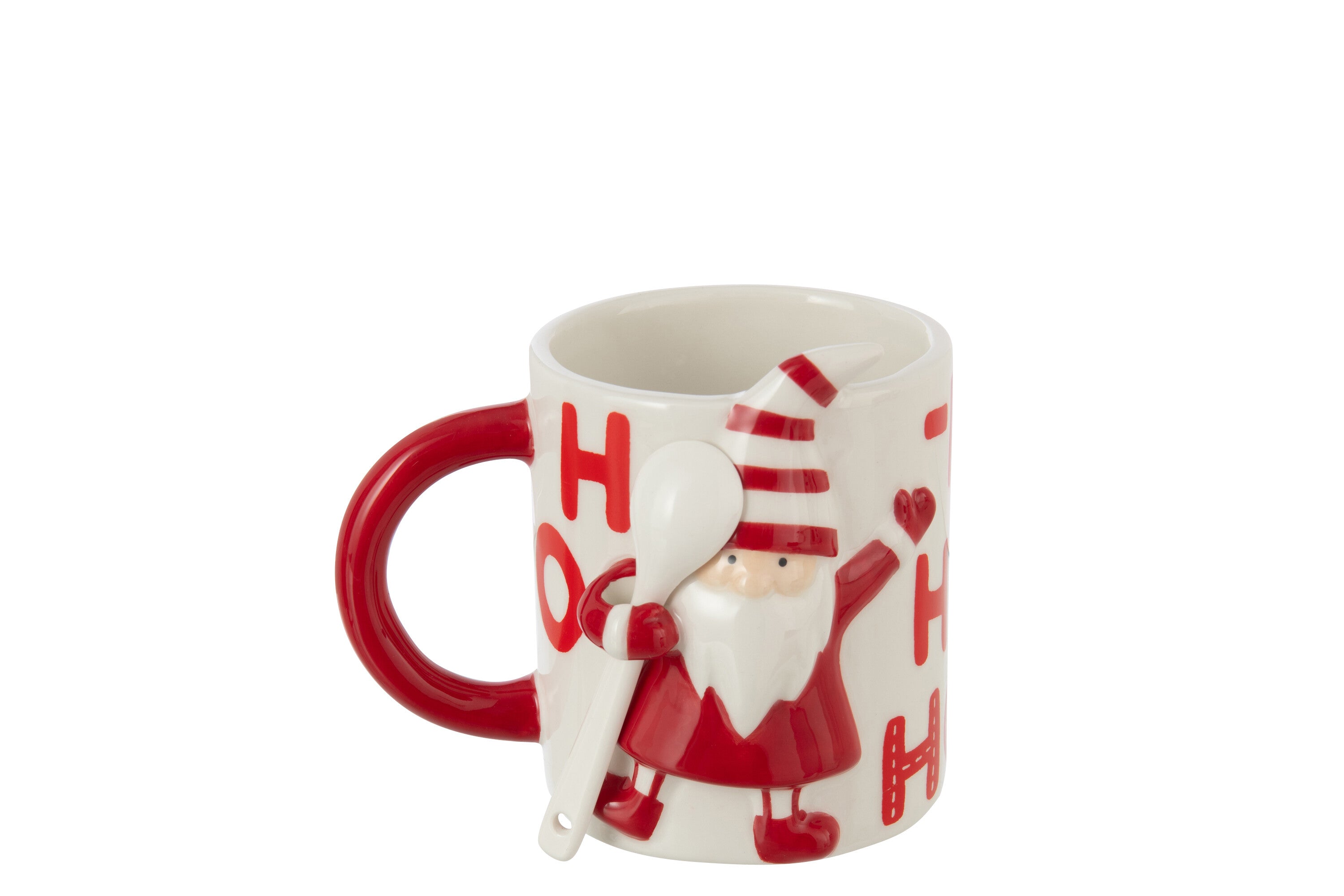 Mok + Lepel Kerstman - (55509)