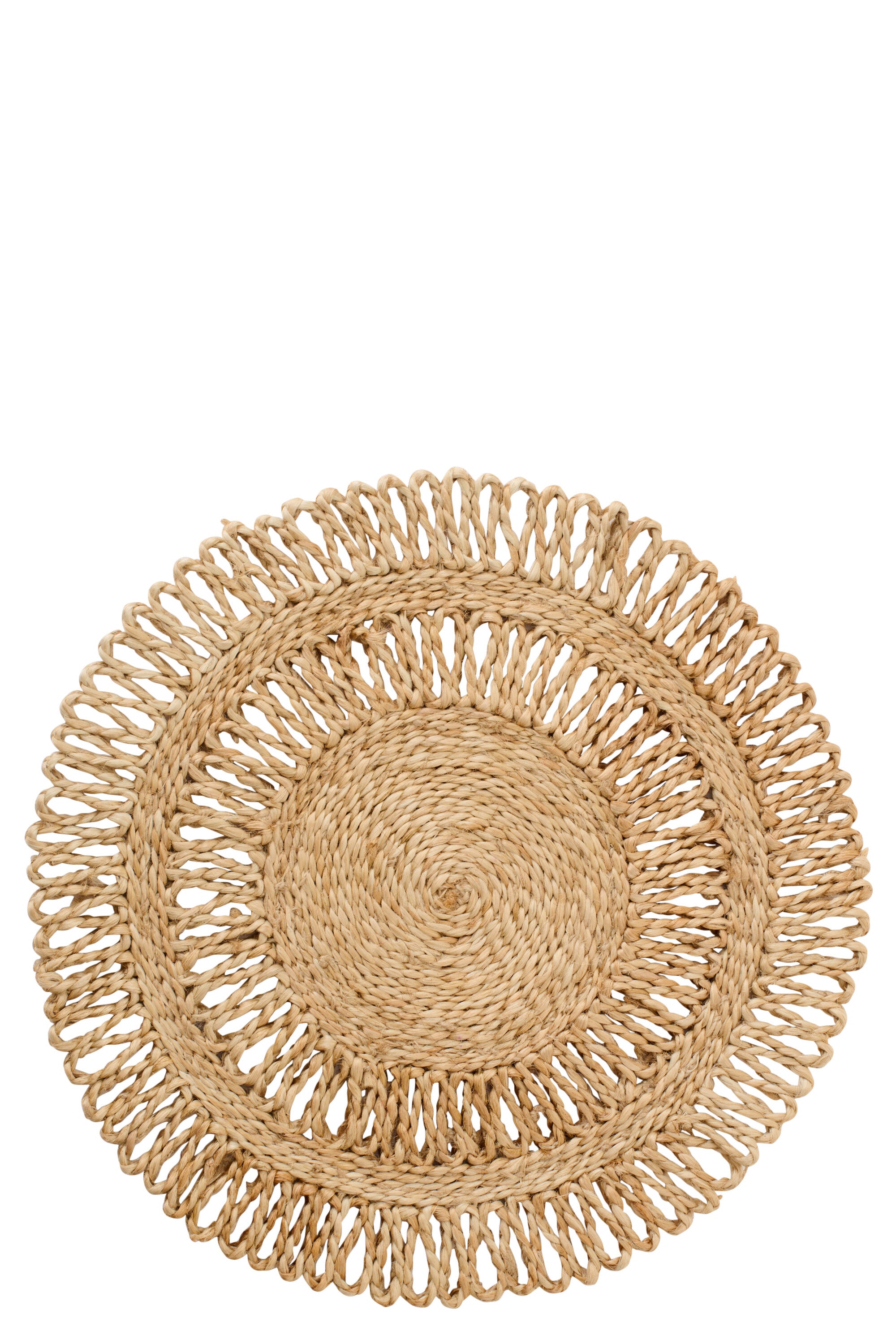 Placemat Rond Jute Naturel - (61514)