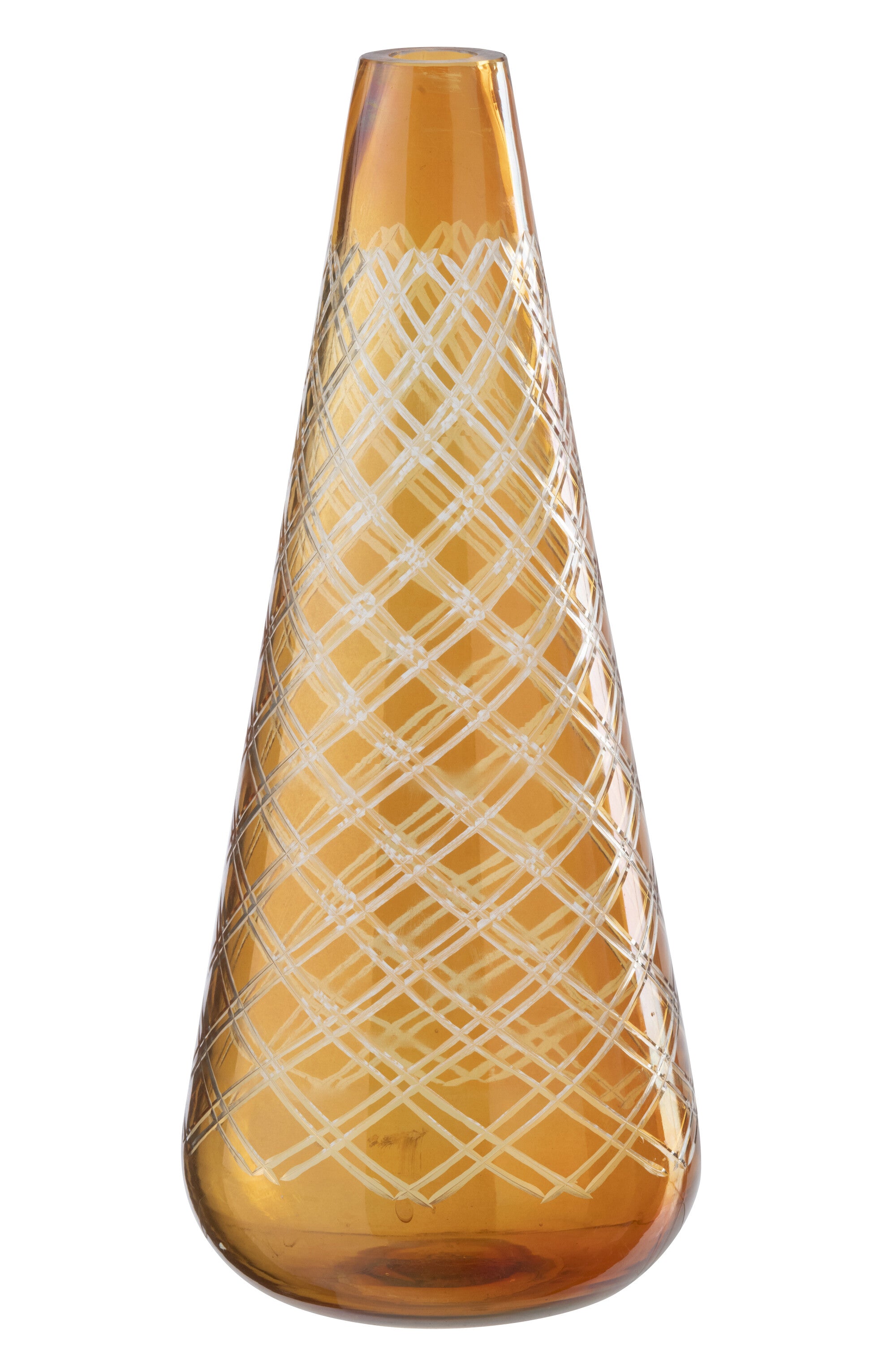Vaas Glas Goud Large - (62705)