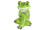 Frosch sitzend grün - (DS-795549)