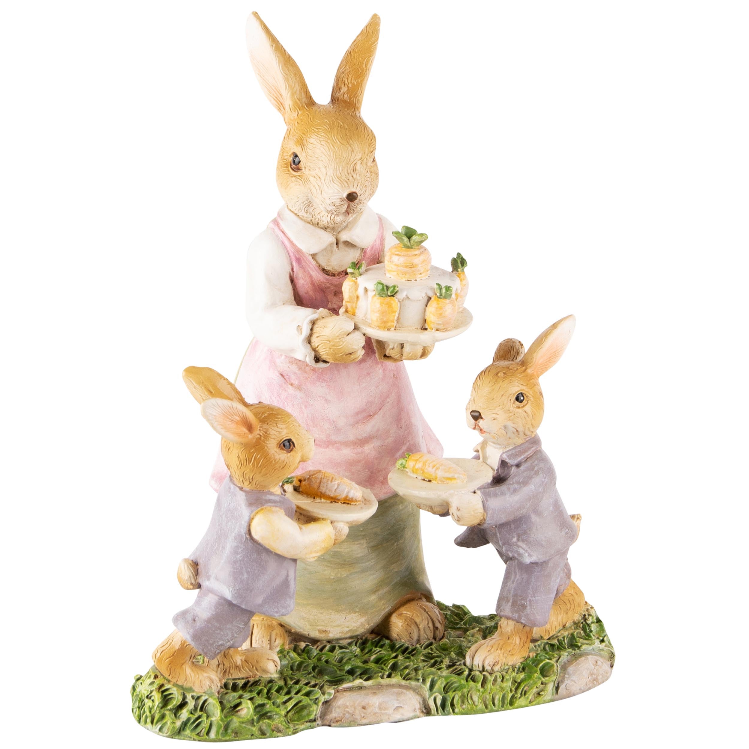 Rabbit Mommy With Kids- (Dt-240123A)