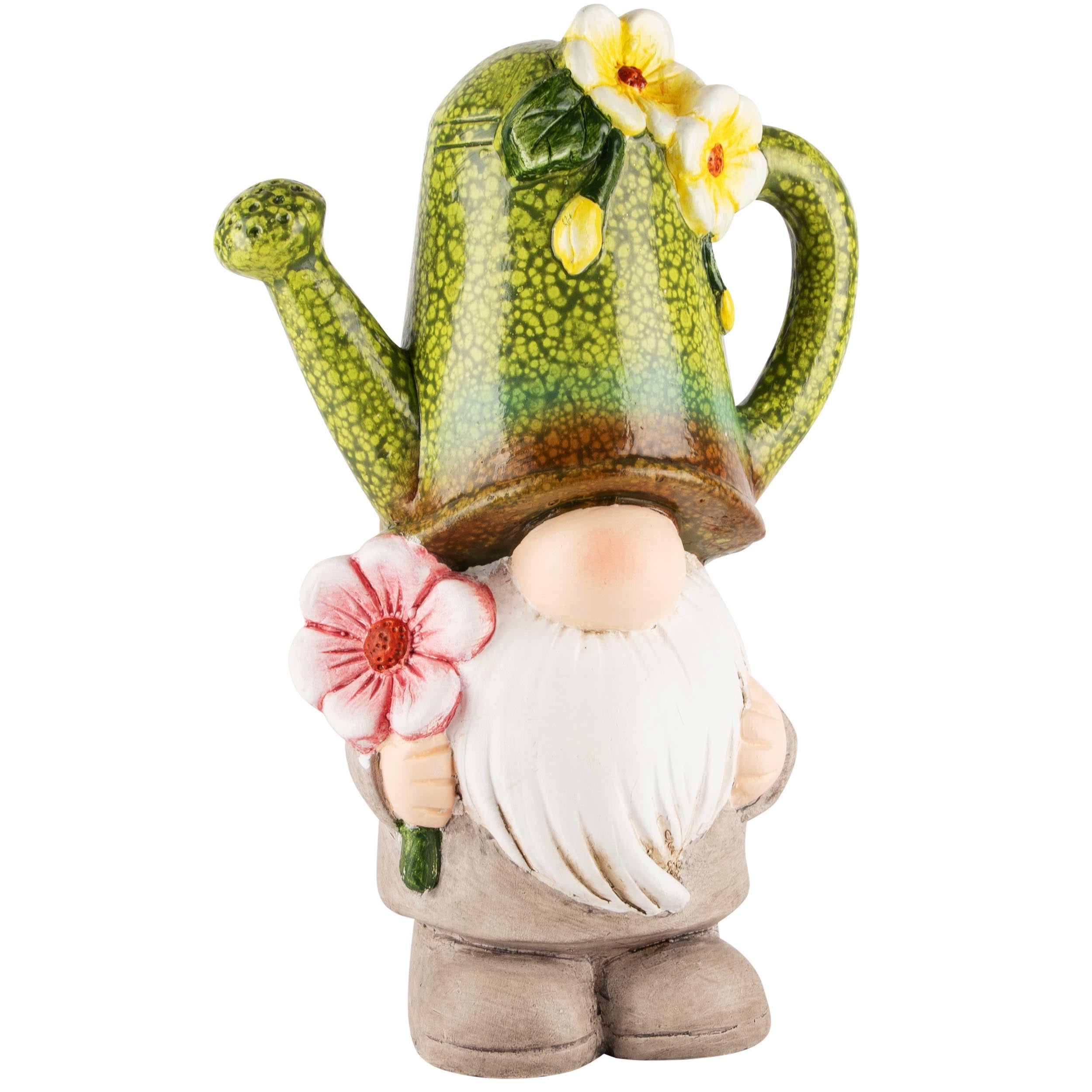 Gnome With Watering Can On Head (Dt-240919A)
