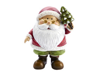 Kerstman zak rood/groen M - (CH-38972)