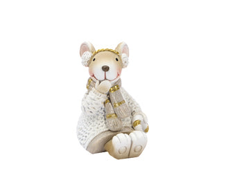Muis oorwarmers zit - (CH-43991)