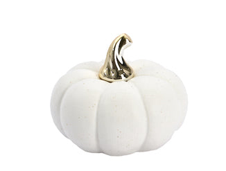 Pompoen crème gouden steel S - (CH-44251)