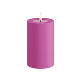 DELUXE Buitenkaars Magenta LED 7,5x12,5 - (RF-UL-0015)