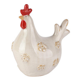 Kip Zit Bloemen S - (Dt-260275)