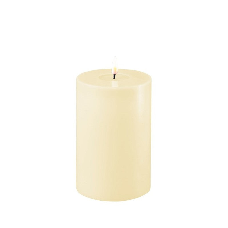 DELUXE Cream LED Candle 10x15 - (RF-0113)