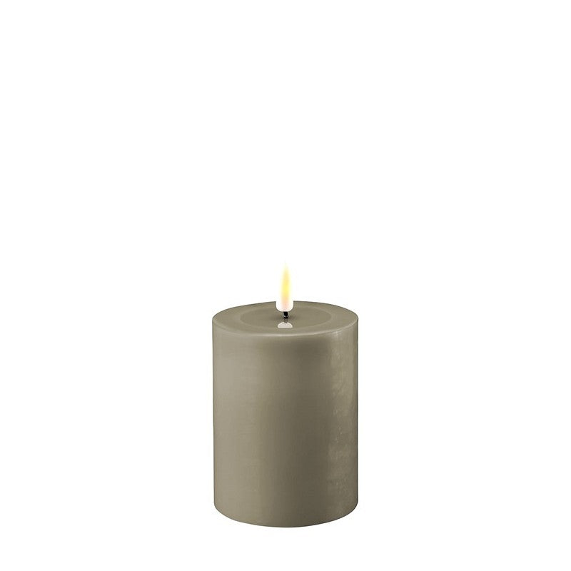 DELUXE Sand LED Candle 7.5x10 - (RF-0281)