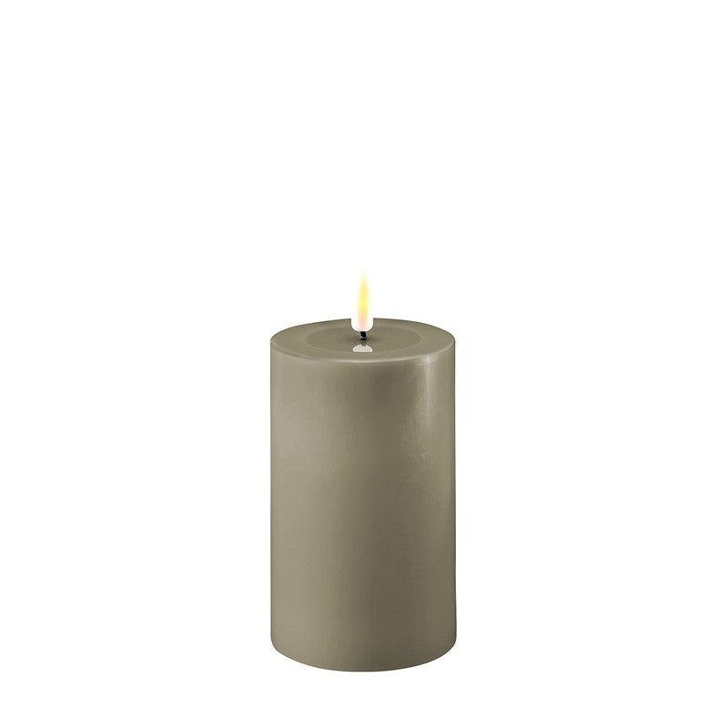 DELUXE Sand LED Candle 7,5x12,5 - (RF-0282)