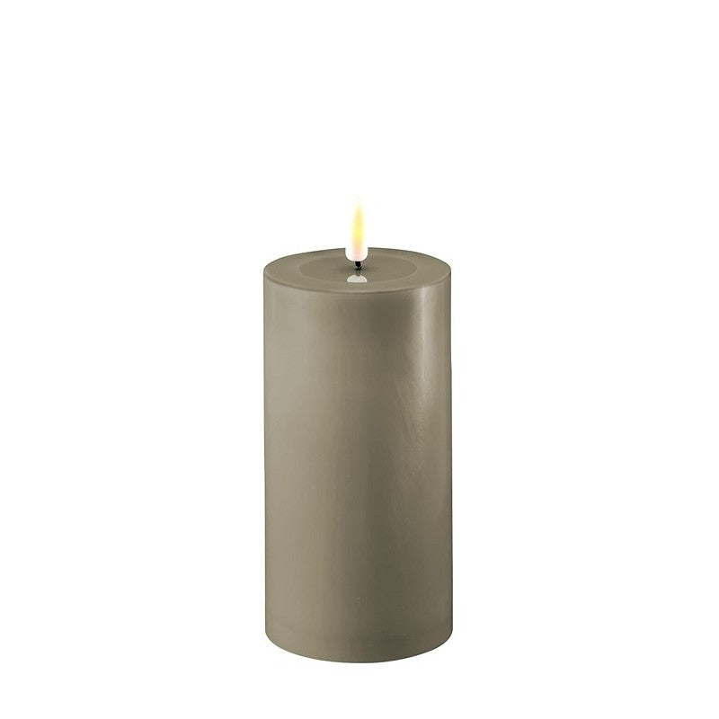 DELUXE Sand LED Candle 7.5x15 - (RF-0283)