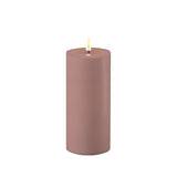 DELUXE Outdoor candle Dust Red LED 7.5x15 - (RF-UL-0022)