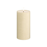 DELUXE Unique Crème LED Candle 7,5x15 - (UNI-0110)