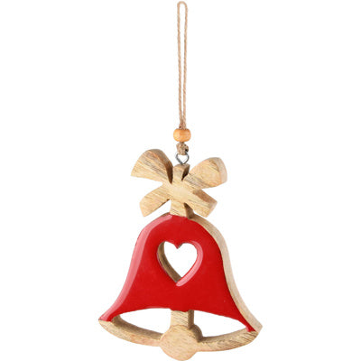 Pendentif cloche rouge - (DT-228067)