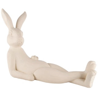 Bunny Liggend Rug Wit- (DT-240790)