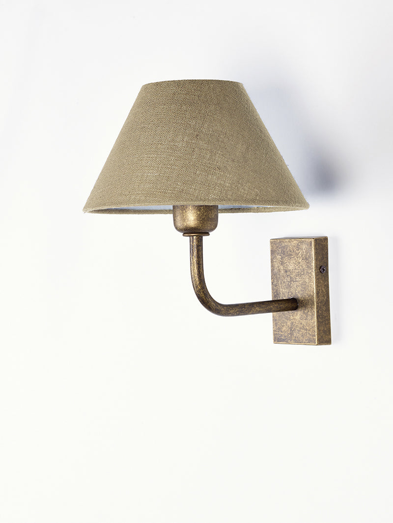 Wandlamp Biliardo Antique Brass 0255