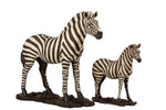 Zebra Poly Wit/Zwart Large