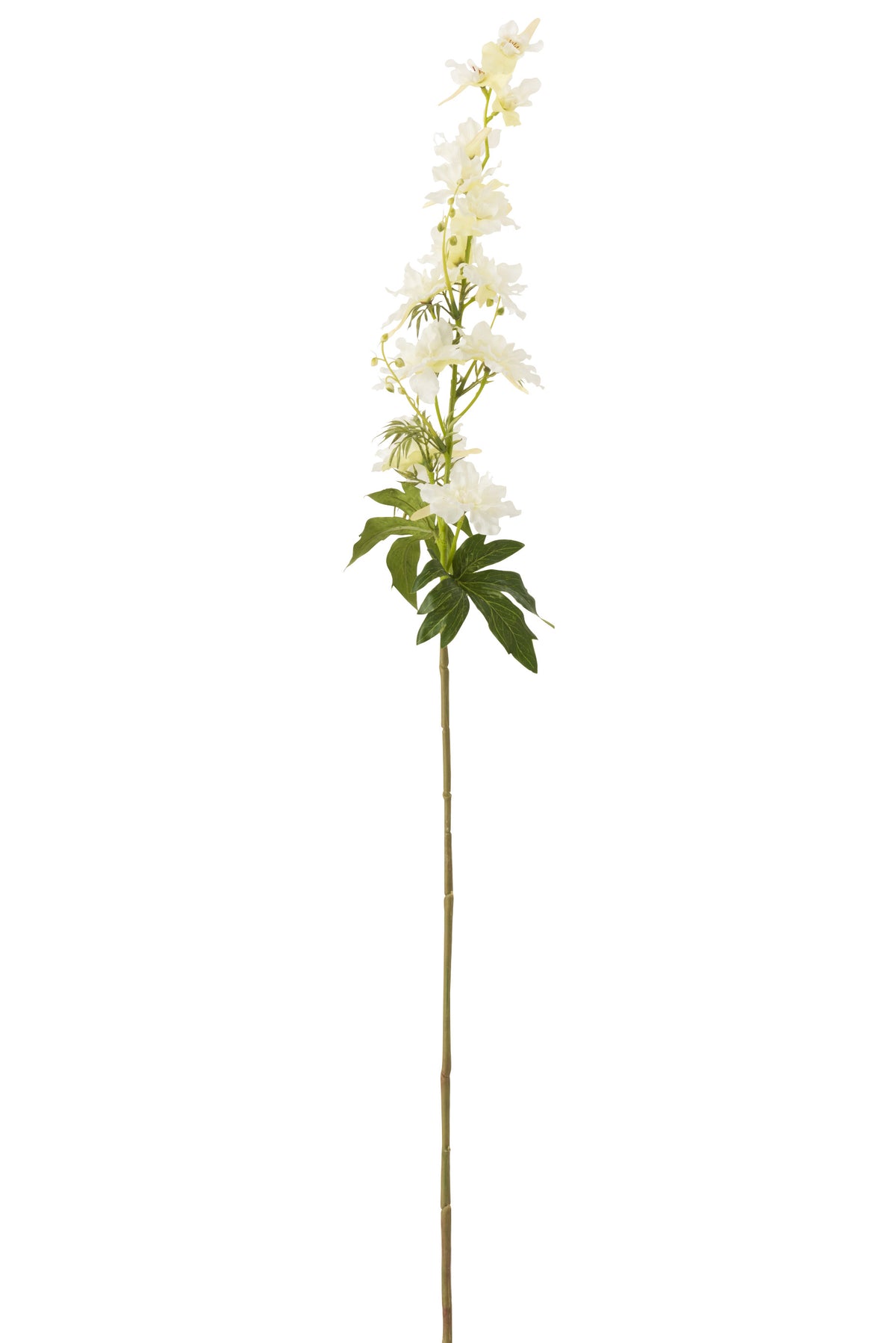 Flower Delphinium Plastic Ecru - (12436)