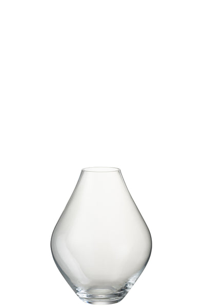 Vase Abby Verre Transparent Grand