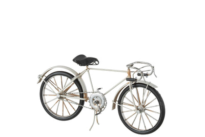 Fahrrad Metall Grau - (23649)