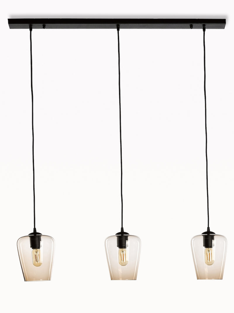 Pendant Lamp Contemporal Seattle Tulip Small Topaz 3